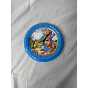 DISNEY WALL CLOCK 8 in - Winnie The Pooh - Disney wall clock ,